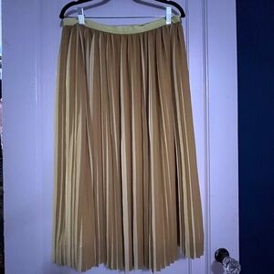 J.Crew Pleated Midi Skirt Size 10